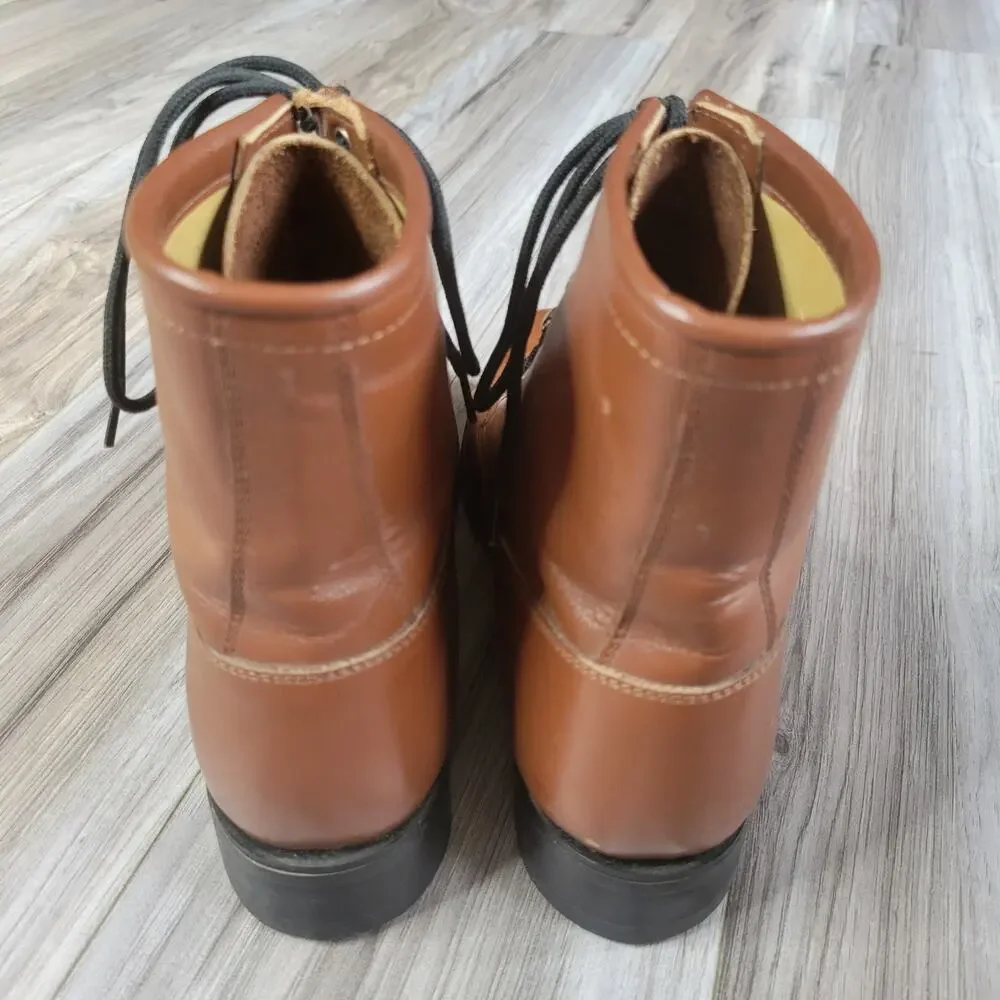 Vintage Brown Justin Ropers Style 500Y, size 6D